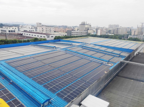 广州市3.05MWp分布式光伏项⽬